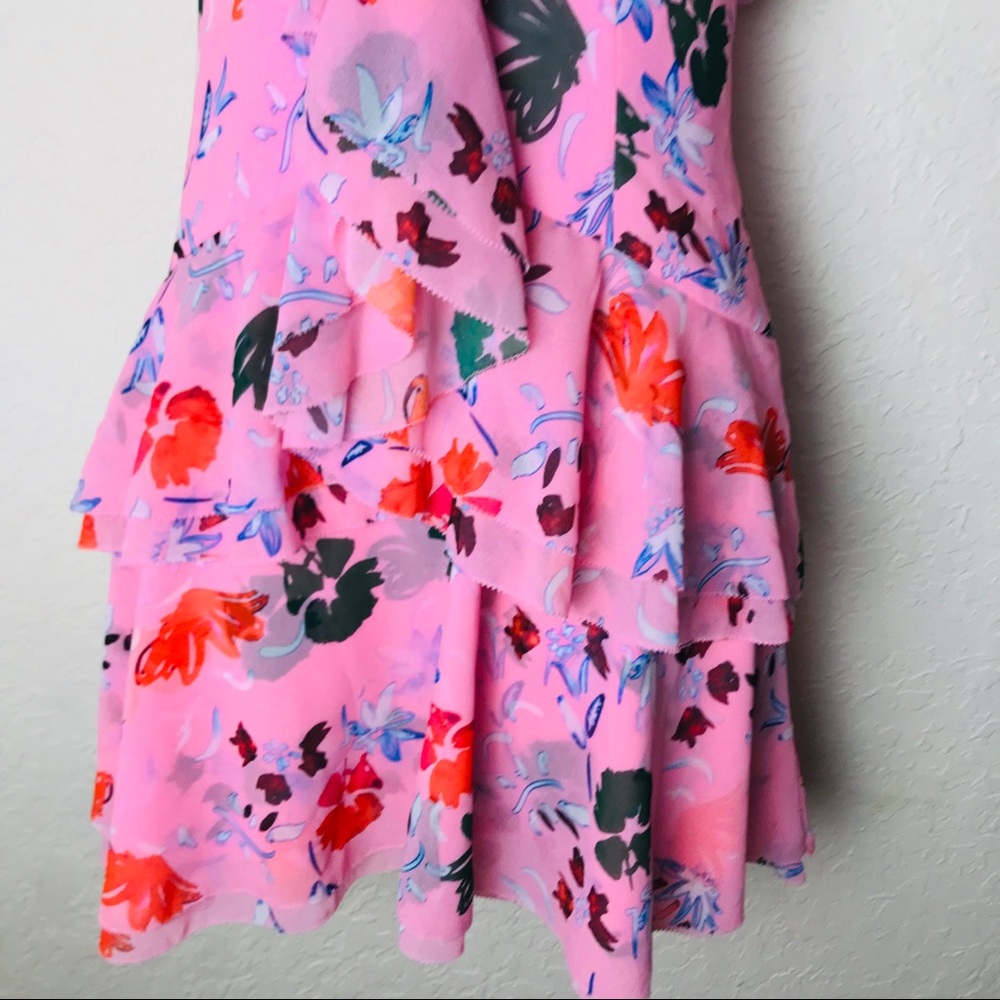 C/Meo Collective Elude Short Sleeve Floral Dress - Picture 3 of 7